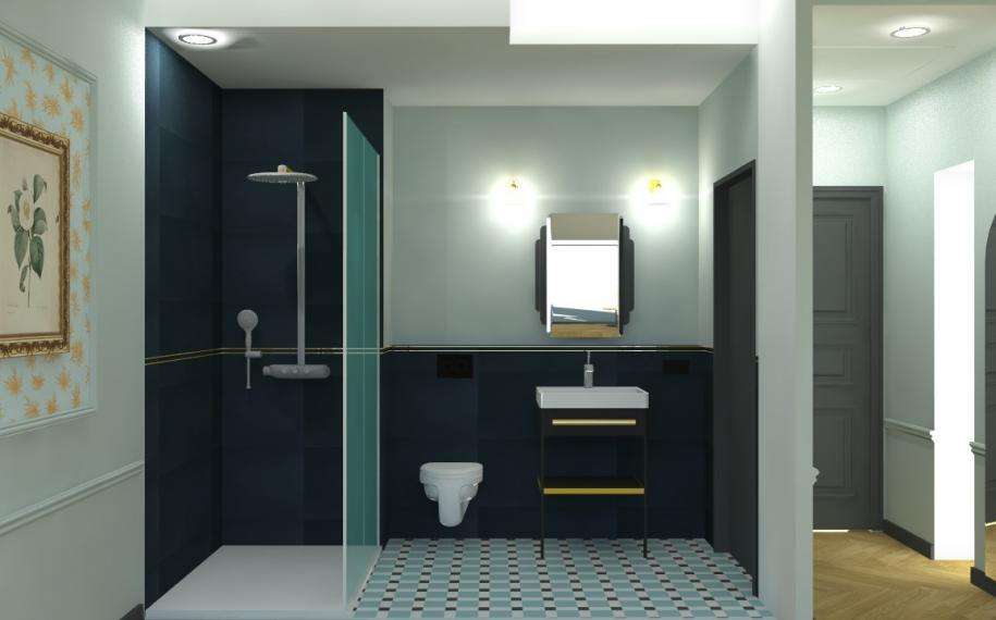 Hôtel Botaniste - Chambre - Salle de bain